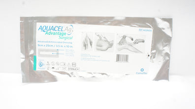 ConvaTec 422605 Aquacel Ag Advanced Antimicrobial Dressing 3.5inch x 10inch (x)